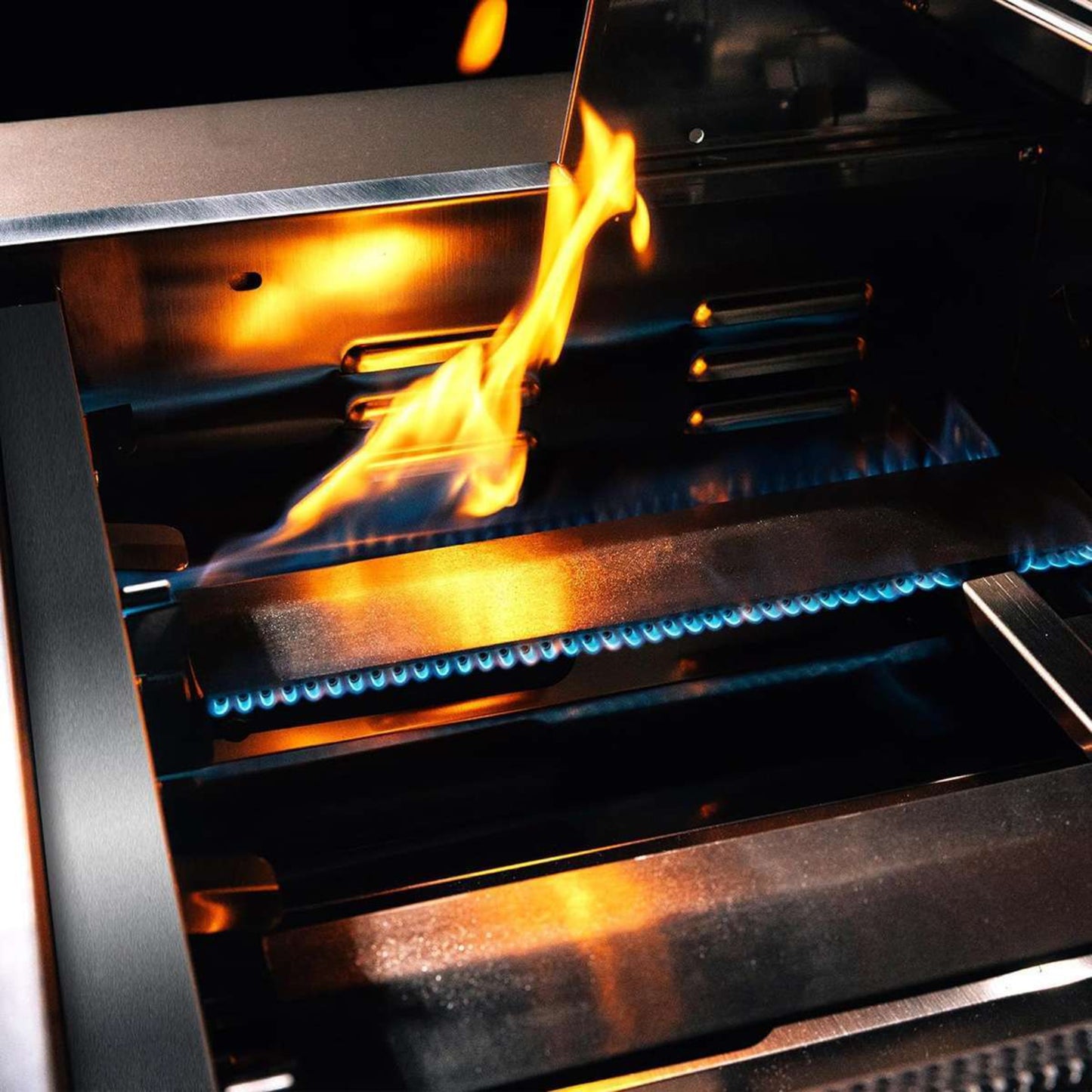 TrueFlame 40" 5-Burner Freestanding Liquid Propane Grill with Deluxe Cart