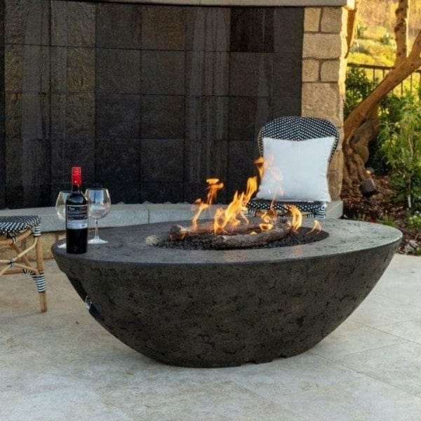 American Fyre 60" Calais Oval Fire Table 759-xx-11-M4xC
