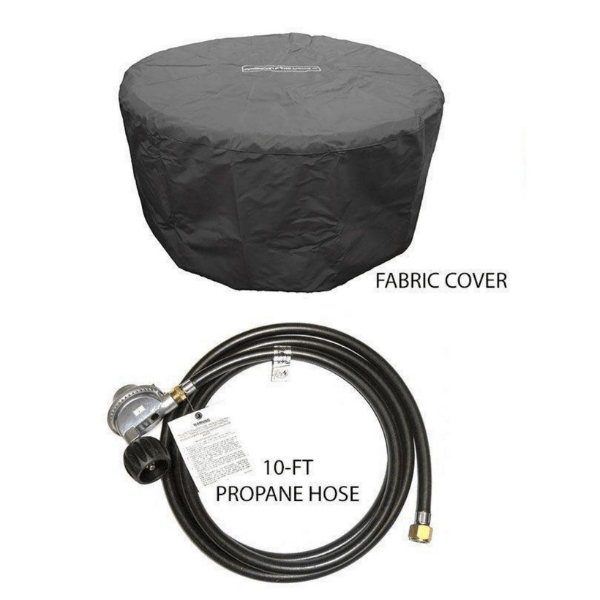 American Fyre Designs Cosmopolitan Round Fire Table 645-xx-11-M2xC