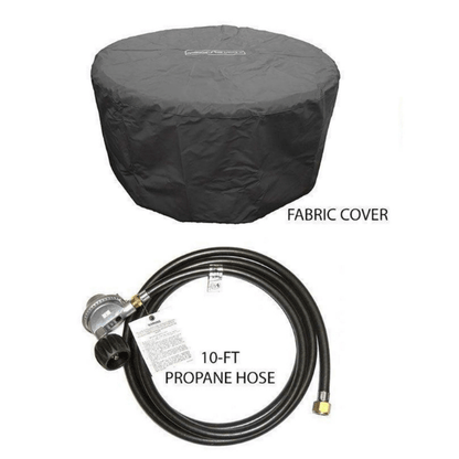 American Fyre Designs Cosmopolitan Round Fire Table 645-xx-11-M2xC