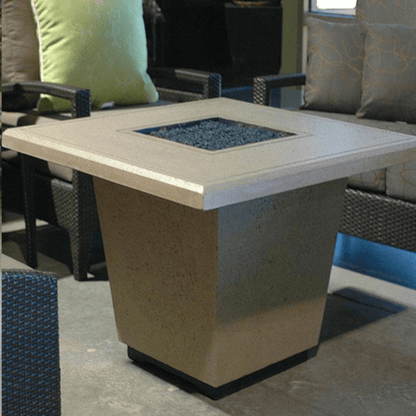 American Fyre Designs Cosmopolitan Square Fire Table 640-xx-11-M2xC
