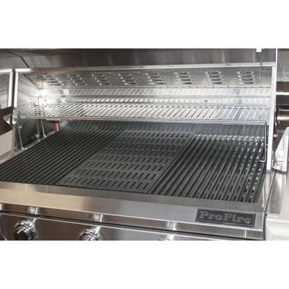 MHP ProFire DLX 48" Freestanding Natural Gas Grill – Rotisserie & Double Side Burner
