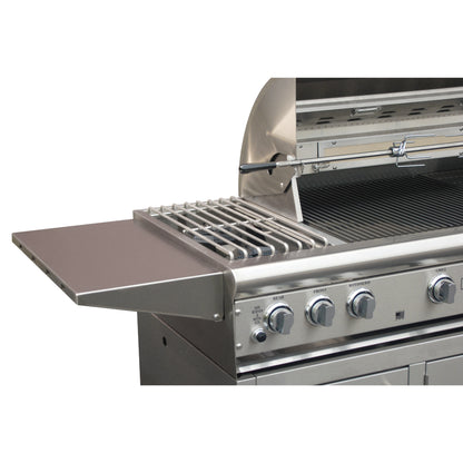 MHP ProFire DLX 48" Freestanding Natural Gas Grill – Rotisserie & Double Side Burner