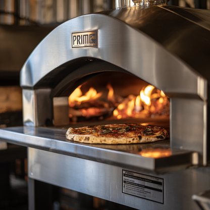 30-Inch Freestanding Hybrid Gas & Wood-Fired Pizza Oven