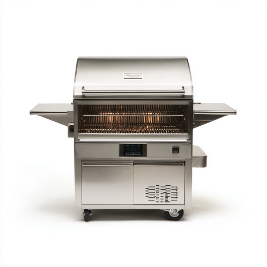 Harmony Wi-Fi Controlled 36 Inch  Built‑In Pellet Grill & Smoker