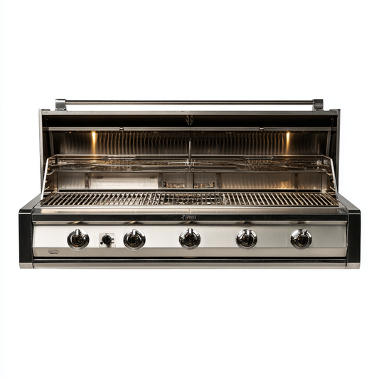 Edgewater 50-in Built-In Natural Gas / Charcoal Grill