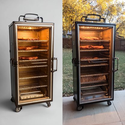 Harrison G2 Party Vertical Charcoal Smoker